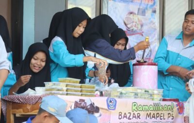 Tingkatkan Kreativitas Peserta Didik, SMKN 1 Buer Gelar Pameran dan Bazar Mapel P5