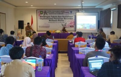 Pemda Sumbawa Bimtek Implementasi  Perizinan  Berusaha Berbasis Risiko