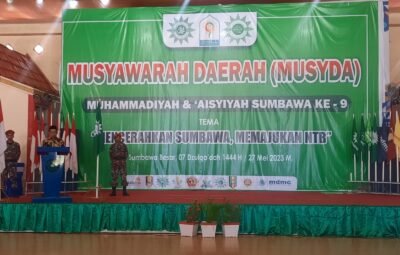 Bupati Sumbawa Harapkan Muhammadiyah Beri Masukan dan Solusi Pembangunan Daerah