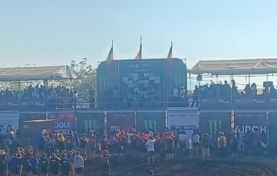 Raih Poin Sempurna, Lucas Coenen The Best Podium MX2 Samota 2023