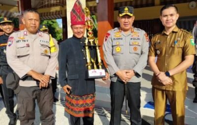 Prestasi Gemilang, Kelurahan Pekat Juara 1 Lomba Satkamling Tingkat Polda NTB