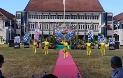 Welcome Ceremony MXGP Samota 2023 Meriah