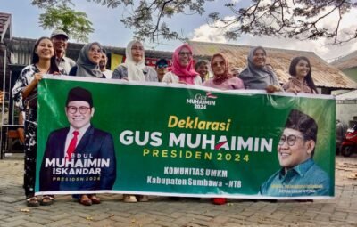 Siap Wakafkan Diri, Komunitas UMKM Sumbawa Deklarasi Muhaimin Jadi Presiden 2024