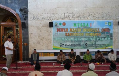 Musda DMI Sumbawa, Bupati Dukung Peran Masjid Majukan Masyarakat di Era Digital