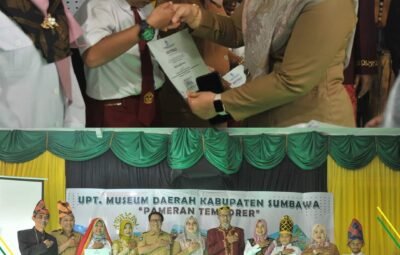 Wabup Buka Pemeran Temporer Museum Daerah Sumbawa