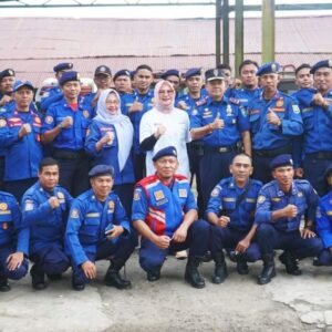 Wabup Beri Semangat dan Motivasi Personil Damkartan