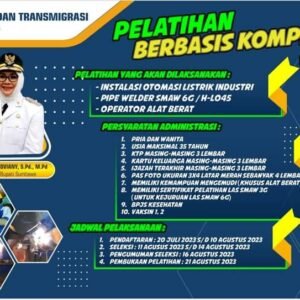 Segera Daftar! LLK Disnakertrans Sumbawa Buka 3 Pelatihan Tingkat Lanjutan