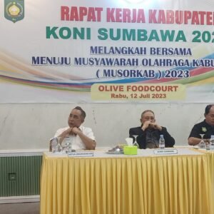 Abdul Rafiq Calon Tunggal Ketua KONI Sumbawa