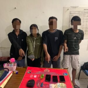 Diduga Hendak Pesta Narkoba, 4 Remaja Diringkus Polisi