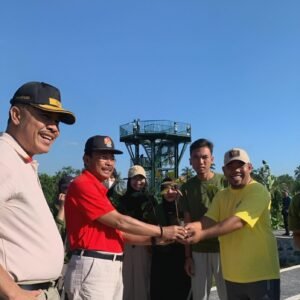 Mahasiswa KKN UNRAM Bantu Peresmian Objek Wisata di Sintung, Lombok Tengah