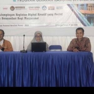 UNSA, KEMENKO PMK, dan FRI Lakukan Pendampingan Kegiatan Digital Kreatif untuk Masyarakat