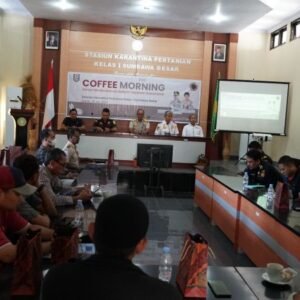 Pererat Silaturahmi, Karantina Pertanian Sumbawa Gelar Coffe Morning Bareng Wartawan