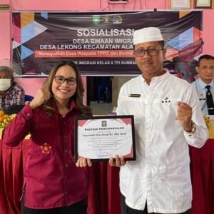 Cegah TPPO, Imigrasi Sumbawa Bentuk Desa Binaan di Lekong