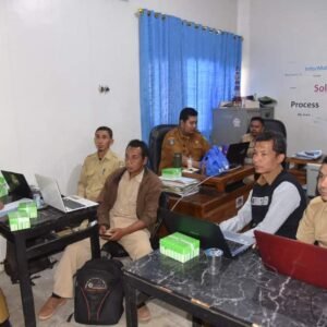 Samakan Persepsi Pengisian Form Arsitektur SPBE, Diskominfotiksandi Sumbawa Gelar Rakor