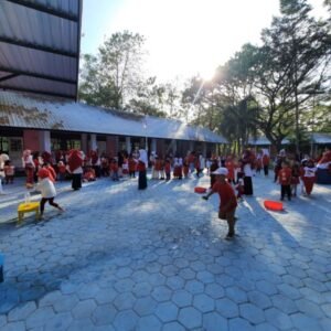 Ceria & Semangat, Peringatan HUT ke-78 RI di PAUD Taamasa