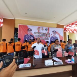 Ungkap 10 Kasus Narkoba, Polres Sumbawa Tahan 15 Tersangka