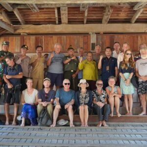 Bupati Sambut Peserta Sail Indonesia Yacht Rally 2023 di Istana Dalam Loka