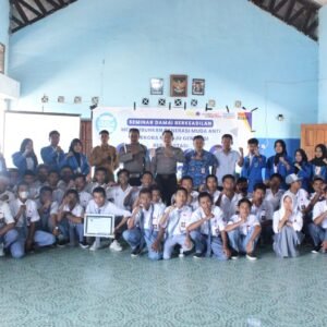 KKL UNSA Desa Plampang Gelar Seminar Generasi Muda Berprestasi Anti Narkoba