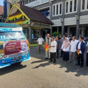 Pemda Sumbawa Dampingi Penyaluran Bantuan Pangan Tahap II Tahun 2023