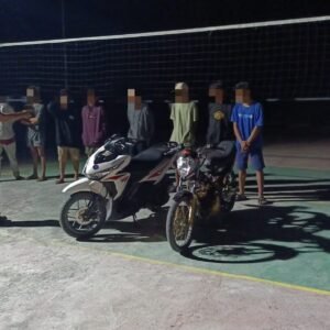 Lagi, Polsek Utan Amankan Sekelompok Ramaja yang Buat Resah Masyarakat