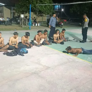 Anggota Panglima Tempur Diangkut ke Polsek Utan