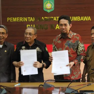 KPU dan Bupati Tandatangani NPHD, Rp 25,6 M untuk Pilkada Sumbawa