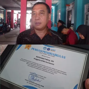 Dukung Pengembangan Pendidikan Tinggi di Kabupaten Sumbawa, Fachry Dapat Penghargaan