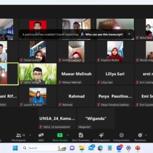 Sharing Sessions Seputar PMM Bareng Himafi : Bertukar Sementara Bermakna Selamanya