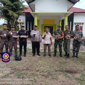 Opgab ke 10, Tim DBHCHT Sumbawa Kembali Sita 803 Bungkus Rokok dan Tembakau Iris Kemasan