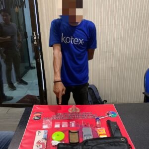 Hendak Transaksi, Terduga Pengedar Narkoba Diringkus Polisi