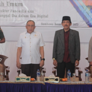 GNRM Unsa 2023: Mahasiswa dan Masyarakat Ikuti Kuliah Penguatan Karakter Pancasila dan Nilai-Nilai Bhinneka Tunggal Ika dalam Era Digital