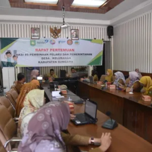 Pemda Sumbawa Rapat Aksi 5 Penanganan Stunting