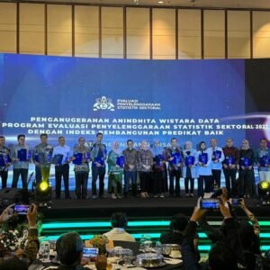 Kemenkumham Terima Penganugerahan dari BPS