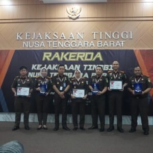 Intelijen Kejari Sumbawa Barat Dapat Predikat II Terbaik