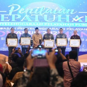 Kemenkumham Kembali Raih Kualitas Tinggi dalam Penilaian Kepatuhan Penyelenggaraan Pelayanan Publik