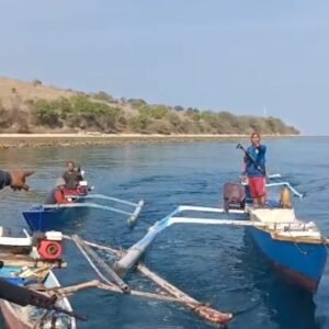 Sat Polairud Polres Sumbawa Tangkap 4 Terduga Pelaku Pengeboman Ikan