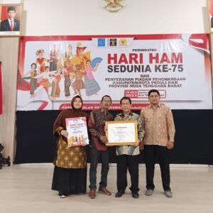 Pemkab Sumbawa Raih Penghargaan Sebagai Kabupaten Peduli HAM Tahun 2023
