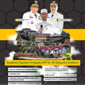 HUT ke-65, Pemkab Sumbawa Gelar Tabliq Akbar Bersama Ustad Das’ad Latif