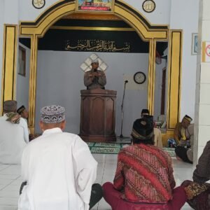 Kapolsek Buer Sampaikan Himbauan Kamtibmas pada Jamaah Sholat Jumat