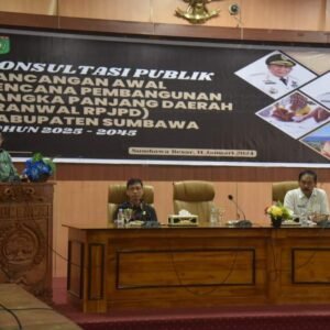 Pemkab Sumbawa Kunsultasi Publik RANWAL RPJMD 2025-2045