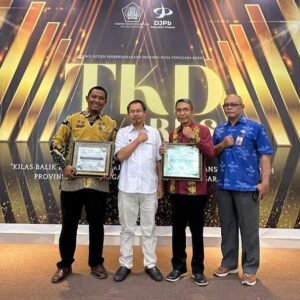 Pemkab Sumbawa Peringkat I Kinerja Penyaluran Dana Desa T.A 2023