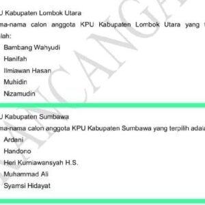 Pengumuman Beredar Sebelum Ditandatangani, Integritas KPU RI Dipertanyakan