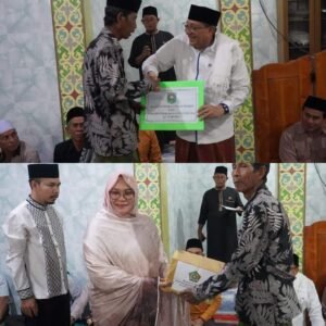 Awali Safari Ramadhan di Kecamatan Batulanteh, Bupati dan Wakil Bupati Serahkan Sejumlah Bantuan