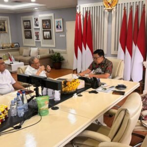 Terkait Harga Padi dan Jagung, Bupati Sumbawa Bertemu Kepala Bapanas RI