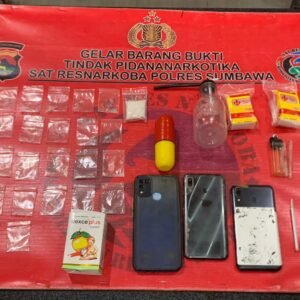 Polisi Amankan 23 Poket Sabu di Kecamatan Alas