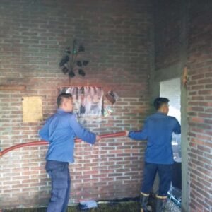 Gegara Obat Nyamuk, Sebagian Isi Rumah Hangus Terbakar