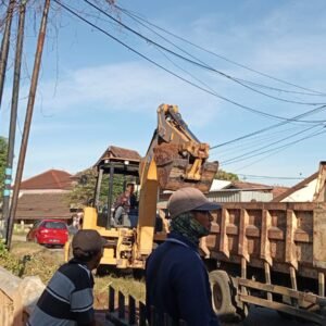Pembenahan Jalan Osap Sio Mulai Dikerjakan