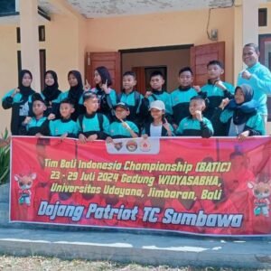 17 Atlet Dojang Patriot TC Sumbawa Siap Bertarung di Bali Taekwondo Indonesia Championship 2024
