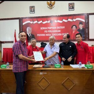 H. Sahril Resmi Ditugaskan PDIP Maju Pilkada Sumbawa 2024