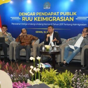 Ditjen Imigrasi Gelar Dengar Pendapat Publik Perubahan RUU Keimigrasian